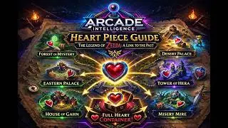 Complete Heart Piece Guide for A Link to the Past By @ArcadeIntelligence 