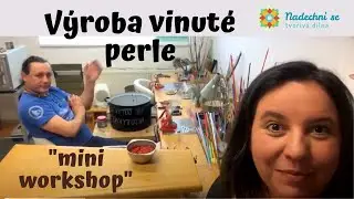 Mini workshop výroby vinutých perlí z dílny Nadechni se v Krkonoších