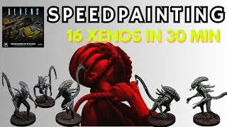 Xenomorph Speed Painting Inspired by Aliens &ndash; Beginner-Friendly by QLT Curse