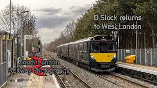 D Stock returns to Passenger Service in London 31/01/2026