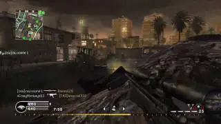 CoD4: TDM On Bog (27-2) (R700 / RPD)