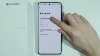 Motorola Edge 60 Fusion: How to Turn ON/OFF Glide Typing (Swipe Typing)