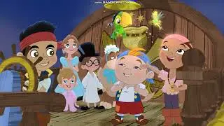 Jake and the Never Land Pirates Battle of the Book Catching Hook in London Part 1