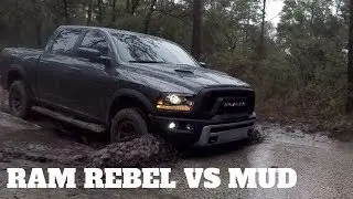 Taking My 2017 Ram Rebel Through The Mud!!