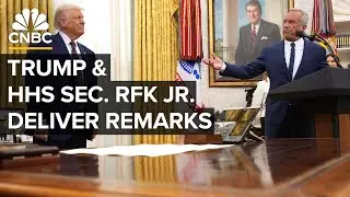President Trump and Secretary of Health and Human Services RFK Jr. deliver remarks — 5/12/25