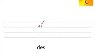 Stenografie lernen - K&uuml;rzel 11 &ndash;lich, zer-, mit(t), des, dessen - Dominique Clarier