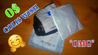 J'OUVRE ET JE NOTE MES COLIS WISH. MEILLEUR OUVERTURE!!!!!