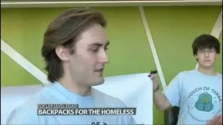 Louisville Student Starts Homeless Nonprofit Named After Late Mother - Hands out at Wayside - WDRB