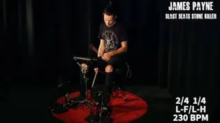 James Payne - 'One Foot Blast Beat' Stone Killer