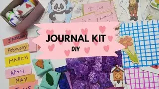 DIY JOURNAL SET /How to make journal set at home/journal supplies /stationary supplies/diy journal