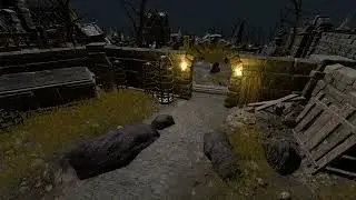 Necropolis - Graveyard Set  -Environment Demo Setup