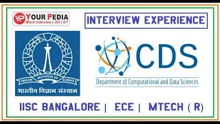 Computation and Data science (CDS) | IISc Bangalore | Interview Experience | Post GATE Counseling