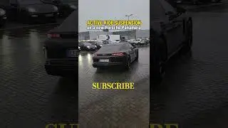 Porsche Panamera, the all new (active ride suspension) 😎💪#porsche..