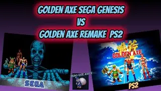 Golden axe remake en ps2??!! vs golden axe original (en sega genesis)