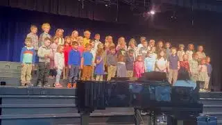 Nick at school concert 