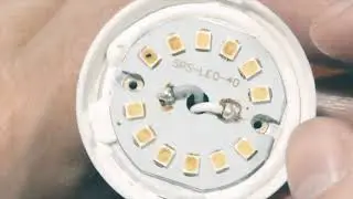 Смерть первой LED лампы от компании 