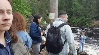 Водопады Ахвенкоски, Карелия (12/Jun/2021)