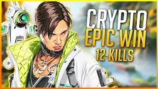 APEX LEGENDS: Primera EPIC WIN con CRYPTO y FUSIL DE CARGA | Makina