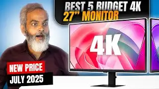 Best 5 Budget 4K 27 inch Monitor 🔥 New Price July 2025
