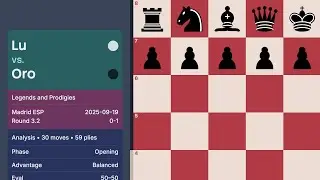 Lu vs Oro &mdash; Legends and Prodigies 2025 (Round 3.2)
