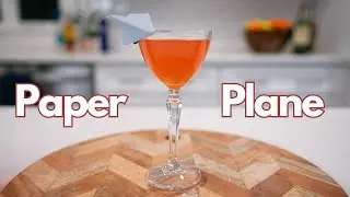 Рецепт коктейля &laquo;Бумажный самолётик&raquo; | Современная классика