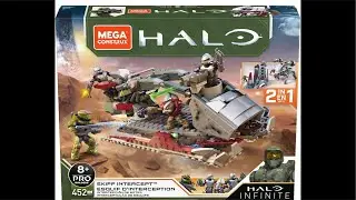 LIVE BUILD: Mega Construx Halo Infinite Skiff Intercept