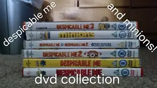 despicable me and minions dvd collection