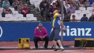 Dmytro Ibragimov | Bronze Men&rsquo;s Discus F46 | Final | London 2017 World Para Athletics Championships