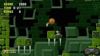 Sonic Origins Plus: Sonic 1 - Labyrinth Zone Act 3 IL SpeedRun (Tails) in 1:08.65 [WR]