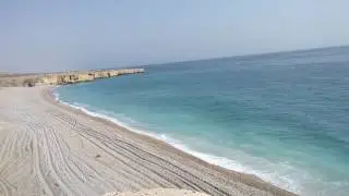Beautiful Pebble beach,  TIWI,  OMAN