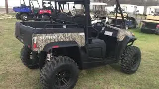 New Electric 4WD Sector E1 - Street Legal LSV
