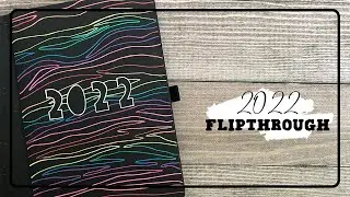 2022 Bullet Journal Flipthrough (Part 1)