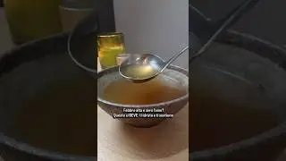 Febbre alta? Zero fame? Un brodo da sorseggiare!
