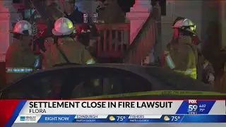 Settlement reached in Flora arson fire civil suit