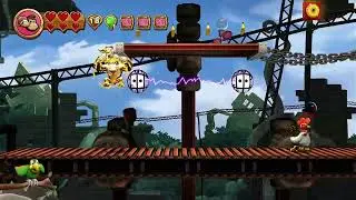 donkey kong country returns hd world 7 with dixie kong