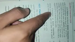Absolute Temperature scale topic long and short question answer subject Chemistry 9th Class