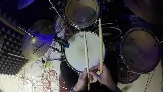Final Round - Médecin Chaude - Studio drum recording with GoPro camera