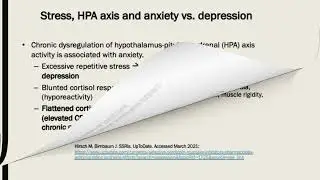 23me02 - Distress, Anxiety and Depression: A Botanically-Based Approach