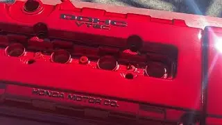 Painting a Honda valve cover