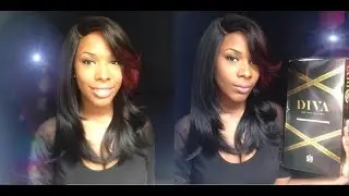 Zury Synthetic Diva Collection Wig Pre-Tweezed Part Wig Diva-H Upita