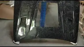 Mercedes-Benz C-Class W205 Carbon Fiber Transparent Hood, Forged Transparent Hood