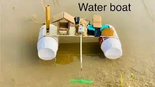 How to make pvc water boat with different way 