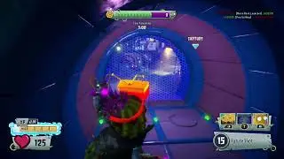 OVERTIME Match On Moon Base Z With Future Cactus #plantsvszombiesgardenwarfare2gameplay #pvzgw2