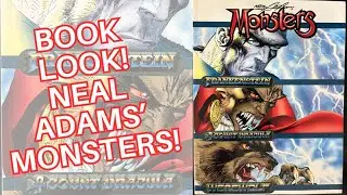 Book look Neal Adams' Monsters Graphic Novel Review: A Classic Horror Epic Unleashed!