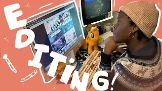Editing My Comic Like it Pays My Bills (It doesn't 😄).