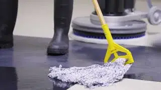 Ecolab Scientific Clean&reg; High Traffic Low Maintenance Floor Finish