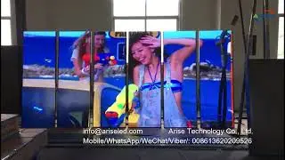 Floor Standing WIFI Control Led Poster Screen Light Weight Magic Digital Mirror Poster Led Display S