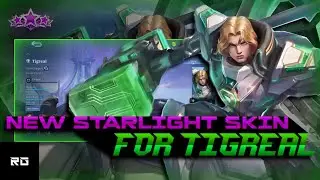New Tigreal starlight skin of june 2022||mlbb skin review