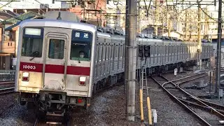 12/26 東武11003F 川越整備工場出場回送 回8007レ