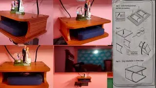 Furniture Cafe Set top Box Stand easy Installation.